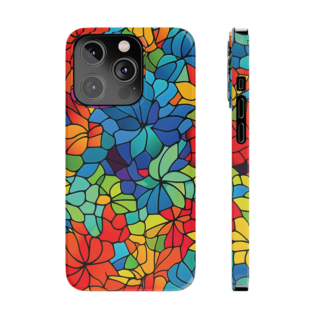 Slim Window Style Mosaic Gift for Her Cute Phone Cases for Iphone 16 Case | iPhone 15 Case | iPhone 15 Pro Max Case, Iphone 14, Iphone 14 Pro Max, Iphone 13 - Studio40ParkLane