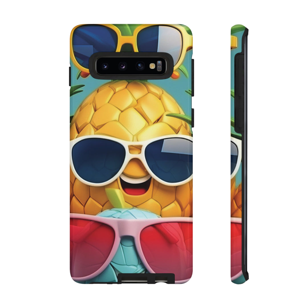 Cute Samsung Phone Case | Aesthetic Samsung Phone Case | Galaxy S23, S22, S21, S20 | Summer Pineapple Fruit, Protective Phone Case - Studio40ParkLane
