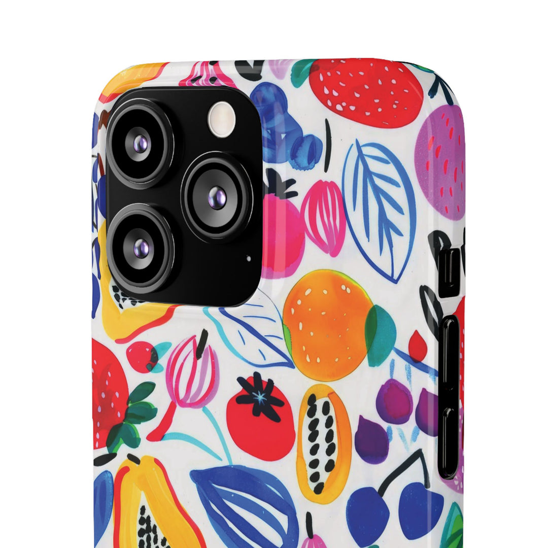 Snap Cute Custom Phone Case, Summer Fruit case for iPhone 18 17 16 15 14 13 12 Pro Max, Samsung S26 S25 S24 S23 Ultra Protective Phone Case - Studio40ParkLane