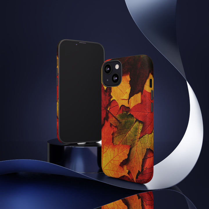 Autumn Fall Leaves Gift Cute Phone Case for, Samsung Galaxy S24, S23, S22, S21, IPhone 16 Case | Iphone 15, Iphone 14, IPhone 13 Case Mom Dad Gift - Studio40ParkLane