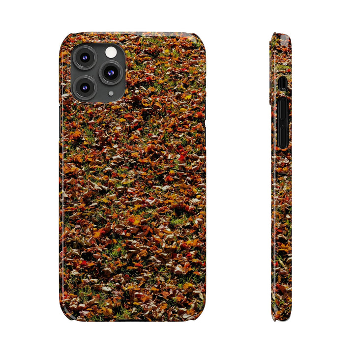 Slim Cute Phone Cases for Iphone - | iPhone 15 Case | iPhone 15 Pro Max Case, Iphone 14 Case, Iphone 14 Pro Max, Iphone 13, New England Fall Leaves - Studio40ParkLane