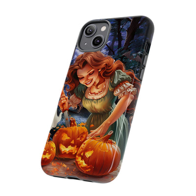 Autumn Fall Pumpkin Fairy Gift for Her Cute Phone Case for, Samsung Galaxy S24, S23, S22, S21, IPhone 16 Case | Iphone 15, Iphone 14, IPhone 13 Case