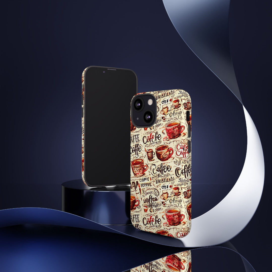Impact Resistant, Paris Bistro Cafe, Cute Phone Cases for Samsung S24, S23, S22, S21, IPhone 15 pro Iphone 14 pro Iphone 13 IPhone 12 Iphone 11 - Studio40ParkLane