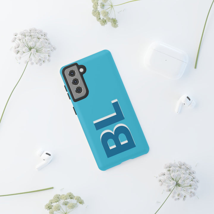 Premium Tough Personalized Initial Custom Gift for Her Cute Phone Cases for Samsung Galaxy S24, S23, S22, S21, S20, Plus, Ultra, Iphone 16, 15, 14, Pro and Max