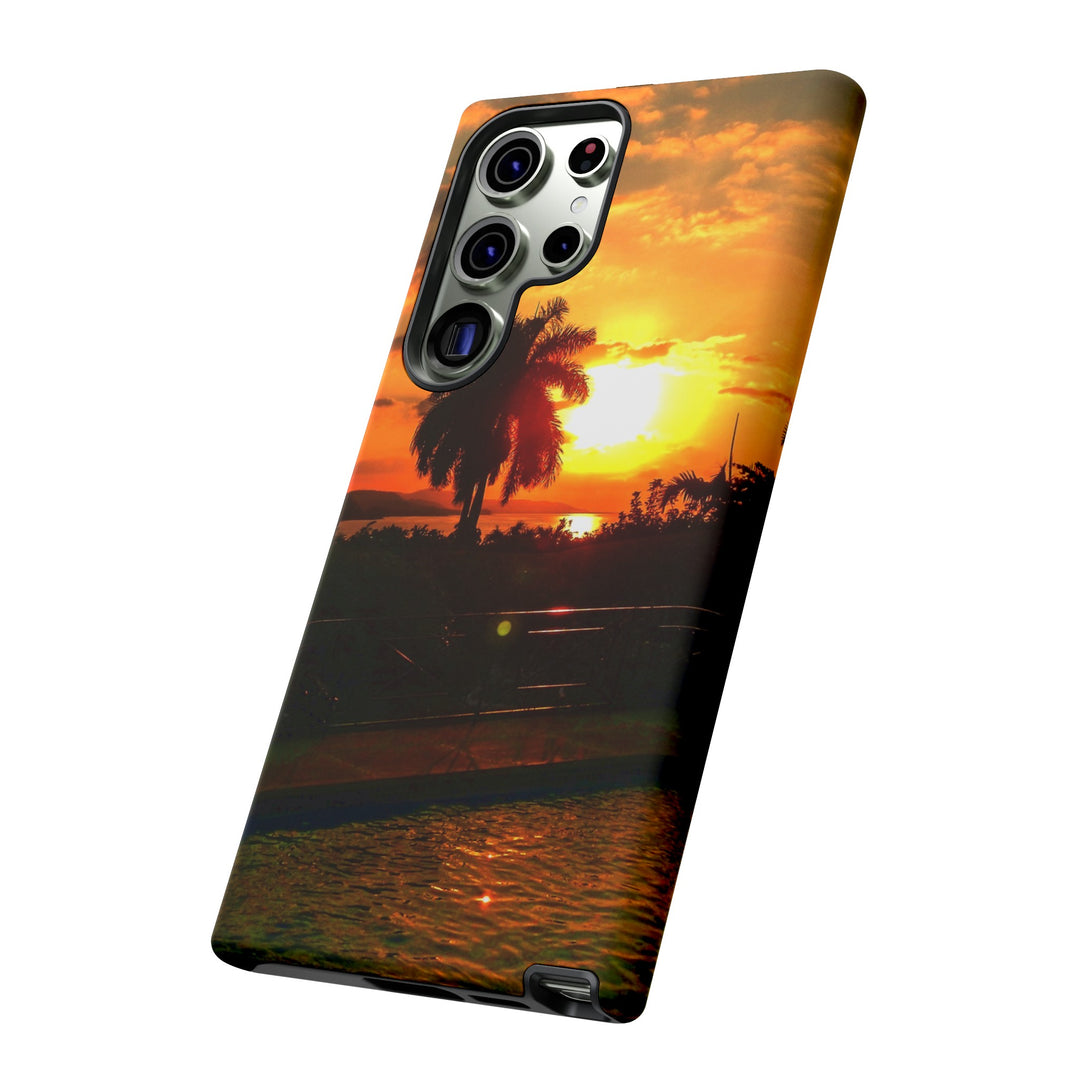 Cute Samsung Case | Cool Iphone Case | Summer Jamaica Pool Sunset, Samsung S24, S23, S22, S21, IPhone 15 Case | Iphone 14 Case, Iphone 13 Case - Studio40ParkLane