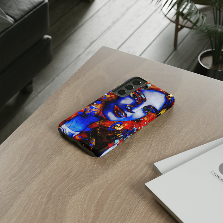 Cute Samsung Phone Case | Aesthetic Samsung Phone Case | Galaxy S23, S22, S21, S20 | Marble Splash Face, Protective Phone Case - Studio40ParkLane