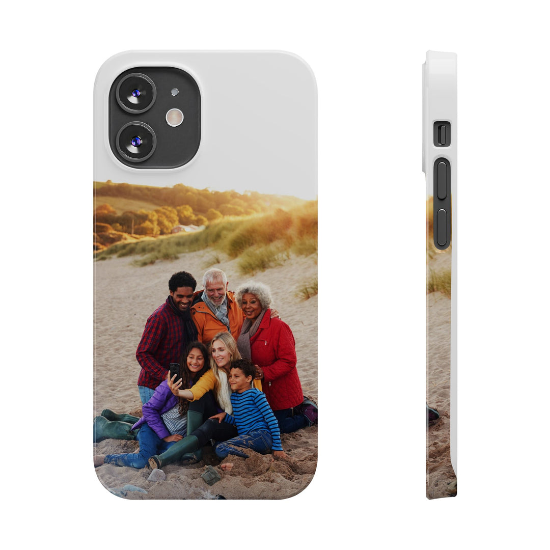 Slim Custom Personalized Family Photo Phone Cases for Iphone 16 | iPhone 15 Case | iPhone 15 Pro Max Case, Iphone 14, Iphone 14 Pro Max, Iphone 13, Slim - Studio40ParkLane