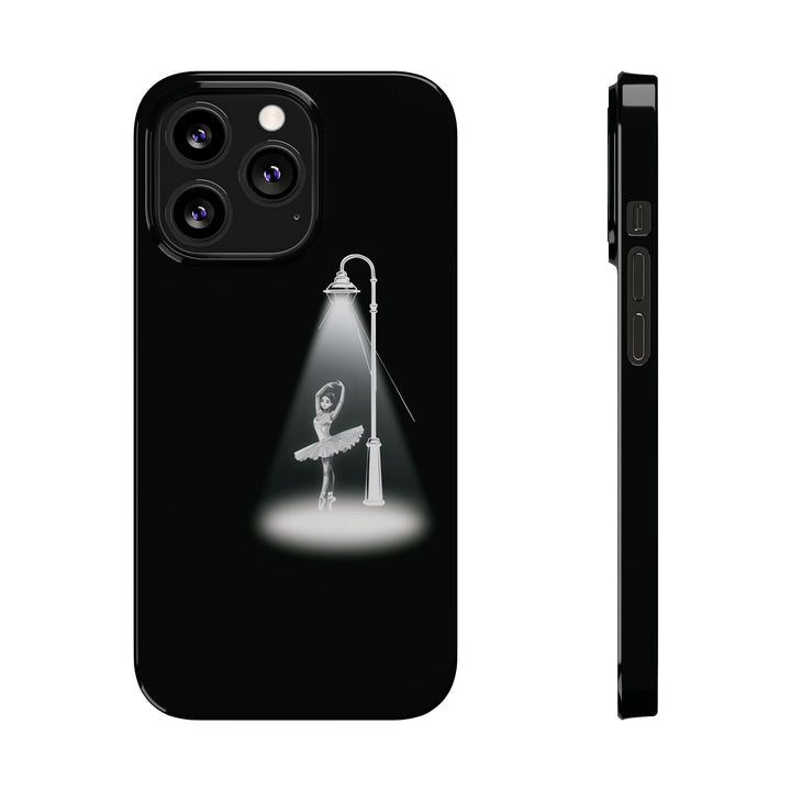 Slim Ballet Dancer Spotlight Gift for Her Cute Phone Cases for Iphone 16 Pro Max | iPhone 15 Case | iPhone 15 Pro Max Case, Iphone 14, 13, 12, 11, 10, 8, 7 - Studio40ParkLane
