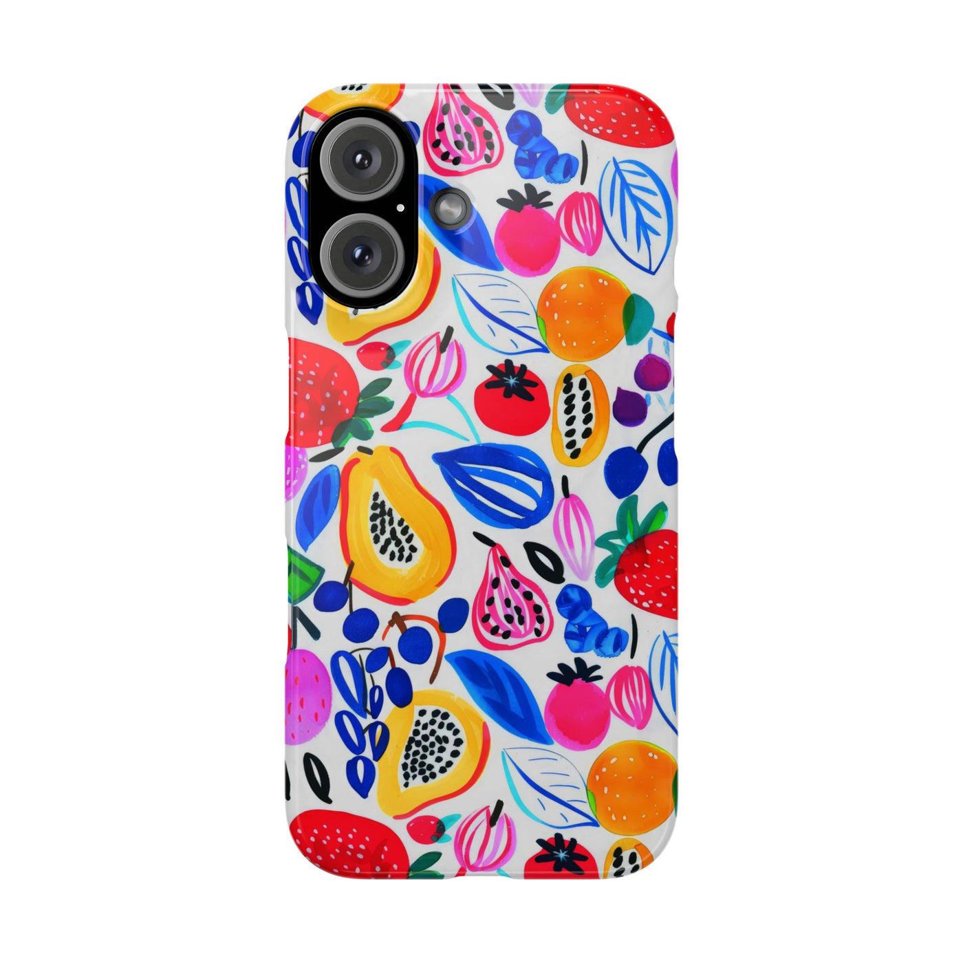 Slim Summer Fruit Cute Phone Cases for Iphone 16 Case | iPhone 15 Case | iPhone 15 Pro Max Case, Iphone 14, Iphone 14 Pro Max, Iphone 13