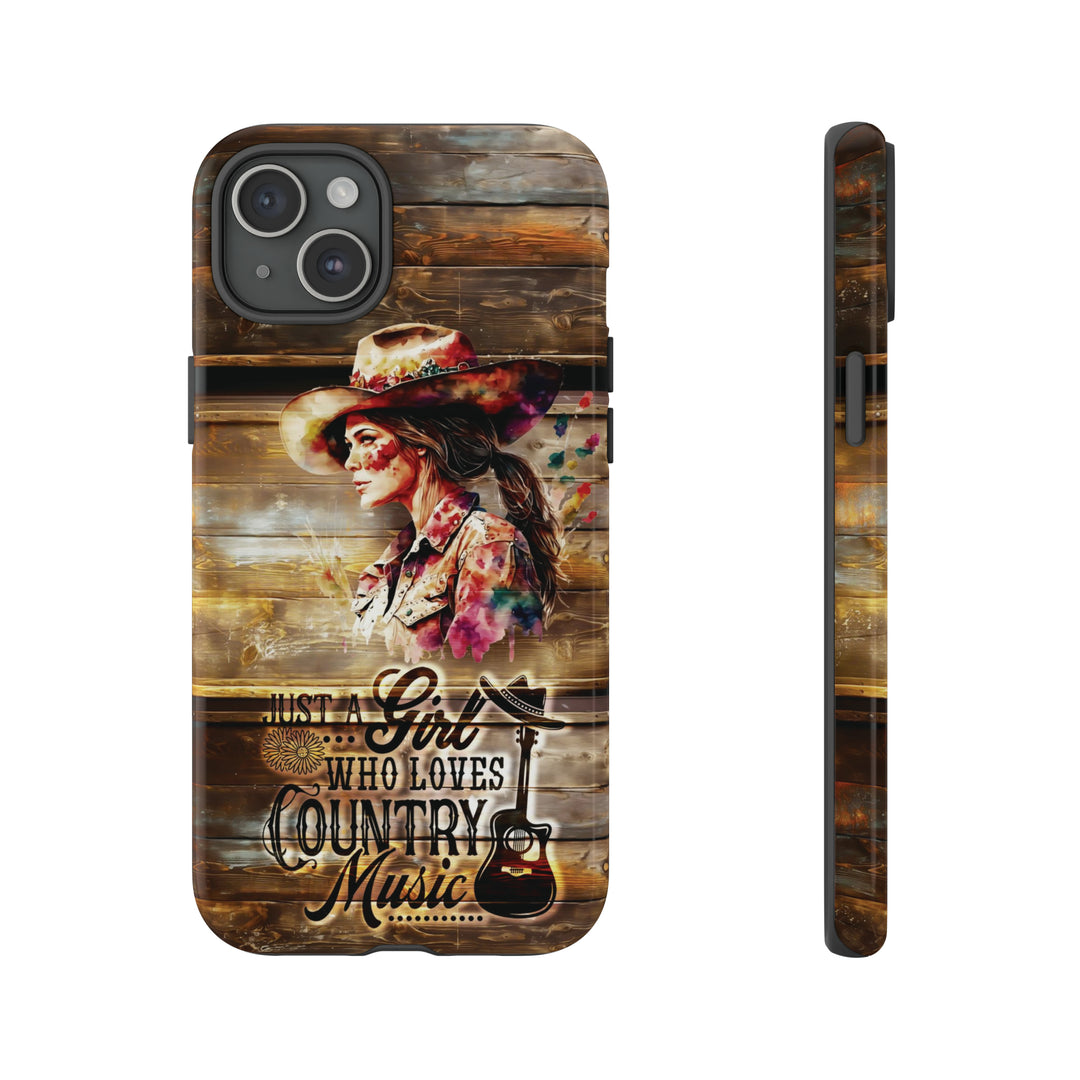 Cute IPhone Case | Country Music Girl iPhone 15 Case | iPhone 15 Pro Case, Iphone 14 Case, Iphone 14 Pro Max Case, Protective Iphone Case - Studio40ParkLane