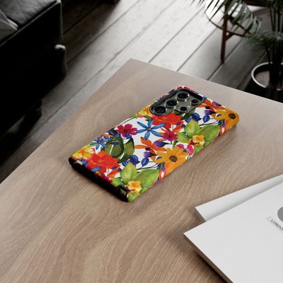 Premium Tough Spring Flowers Cute Phone Cases for Samsung S24, S23, S22, S21, S20, Plus and Ultra, Iphone 16 Pro Max,15, 14, 13, 12, 11, 10 - Studio40ParkLane