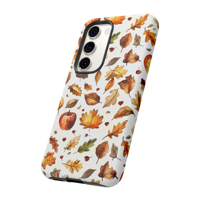 Autumn Fall Leaves Gift for Her Cute Phone Case for, Samsung Galaxy S24, S23, S22, S21, IPhone 16 Case | Iphone 15, Iphone 14, IPhone 13 Case