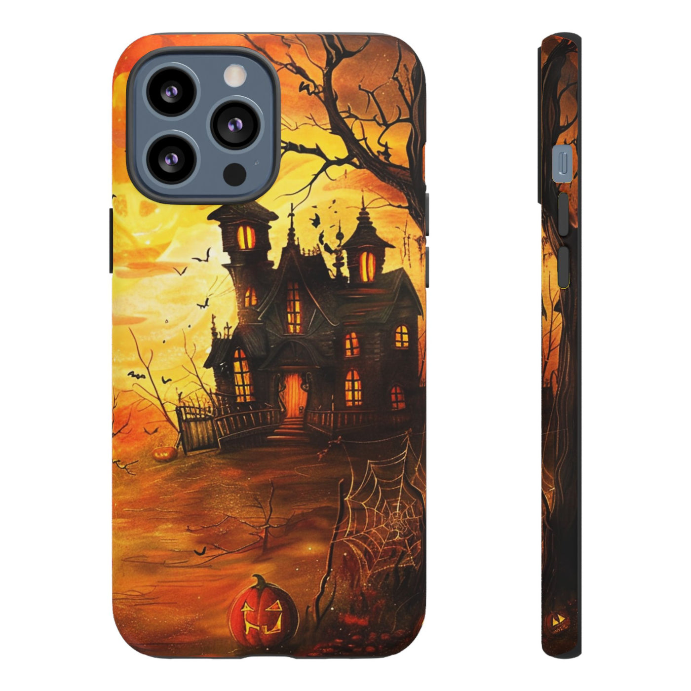 Halloween Spooky Impact Resistant, Cute Phone Cases for Samsung S24, S23, S22, S21, IPhone 15 pro Iphone 14 pro Iphone 13 IPhone 12 Iphone 11