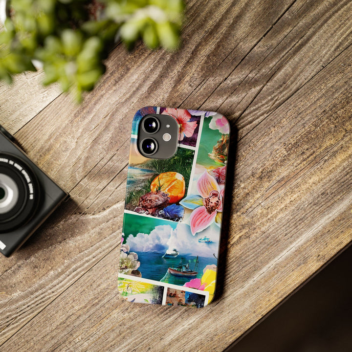 Slim Travel Coquette Collage Cute Phone Cases for Iphone | iPhone 15 Case | iPhone 15 Pro Max Case, Iphone 14, Iphone 14 Pro Max, Iphone 13 - Studio40ParkLane