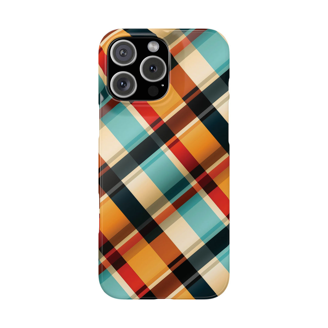 Slim Checkered Plaid Gift for Her Cute Phone Cases for Iphone 16 Pro Max | iPhone 15 Case | iPhone 15 Pro Max Case, Iphone 14, 13, 12, 11, 10, 8, 7 - Studio40ParkLane