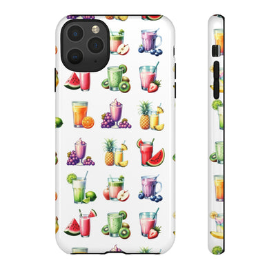 Cute Samsung Case | Cool Iphone Case | Tropical Summer Fruit Cocktail, Samsung S24, S23, S22, S21, IPhone 15 Case | Iphone 14 Case, Iphone 13 Case