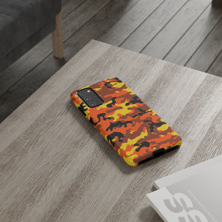 Impact Resistant, Fall camo Camouflage, Cute Phone Cases for Samsung S24, S23, S22, S21, IPhone 15 pro Iphone 14 pro Iphone 13 IPhone 12 Iphone 11 - Studio40ParkLane