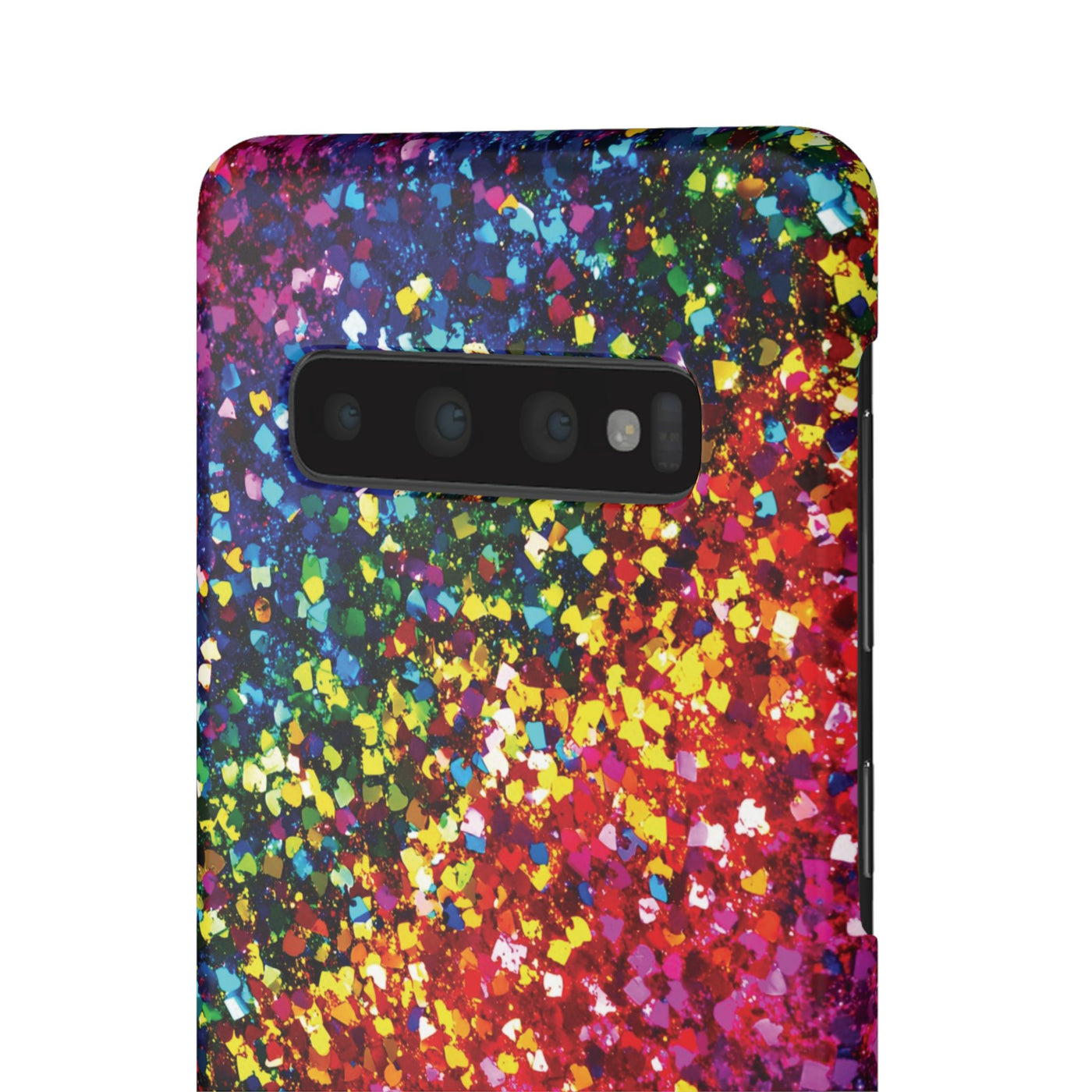 Snap Non-Glitter Muted Color Play on "Faux" Glitter Effect Cute Phone Cases for Samsung and Iphone, 16, 15, 14, S24, S23, S22, S21, S20, Plus and Ultra