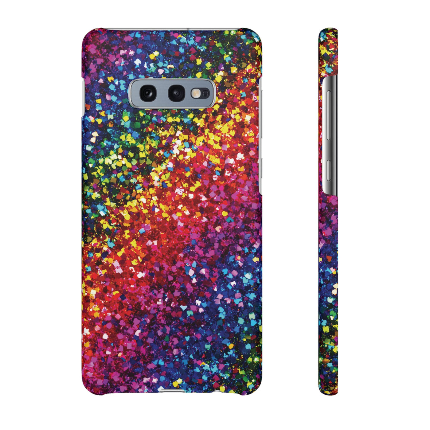 Snap Non-Glitter Muted Color Play on "Faux" Glitter Effect Cute Phone Cases for Samsung and Iphone, 16, 15, 14, S24, S23, S22, S21, S20, Plus and Ultra