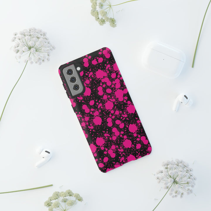 Samsung Galaxy Phone Case | Galaxy S23, S22, S21, S20 | Luxury Case Double Layered | Impact Resistant | Fashionable - PaintBlots 5 - Studio40ParkLane
