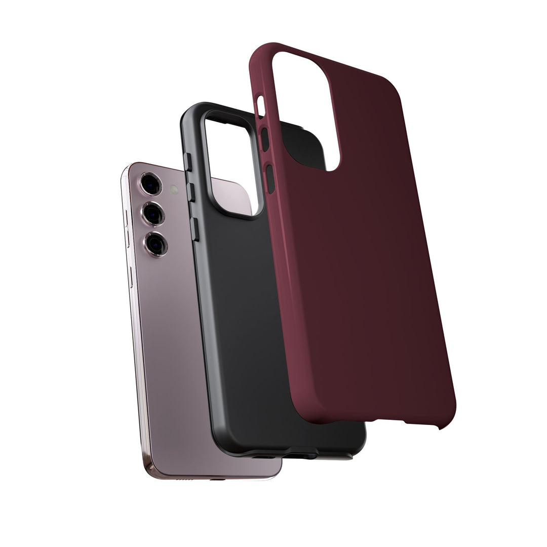 Premium Tough Burgundy Maroon Red Gift for Her Cute Phone Cases for Samsung S25 S24, S23, S22, S21, Iphone, 16, 15, 14, 13 Pro Max Ultra - Studio40ParkLane