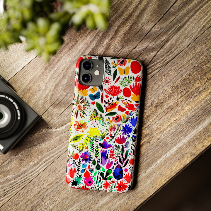Slim Cute Phone Cases for Iphone | iPhone 15 Case | iPhone 15 Pro Max Case, Iphone 14, Iphone 14 Pro Max, Iphone 13, Flowers 4 Seasons - Studio40ParkLane