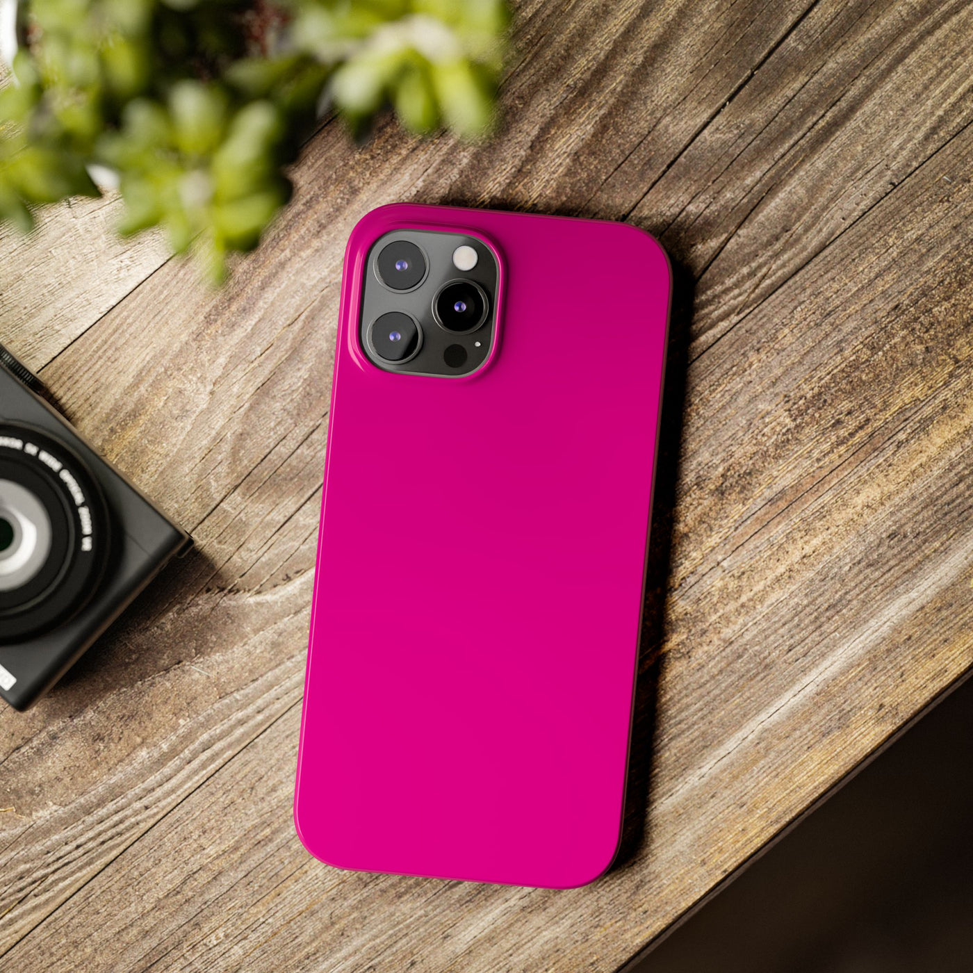 Slim Cute Bright Pink Phone Cases for Iphone 16 | iPhone 15 Case | iPhone 15 Pro Max Case, Iphone 14, Iphone 14 Pro Max, Iphone 13