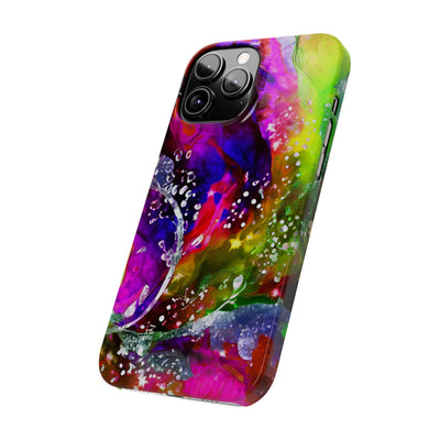 Slim Cute Phone Cases for Iphone  | iPhone 15 Case | iPhone 15 Pro Max Case, Iphone 14, Iphone 14 Pro Max, Iphone 13, Summer Marble Feast