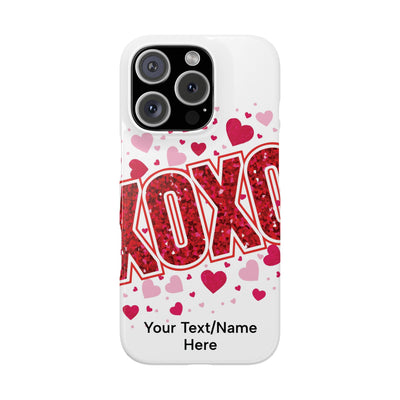 Slim Custom Personalized Valentine Love Gift for Her Cute Phone Cases for Iphone 16 Pro Max | iPhone 15 Case | iPhone 15 Pro Max Case, Iphone 14, 13, 12, 11, 10, 8, 7