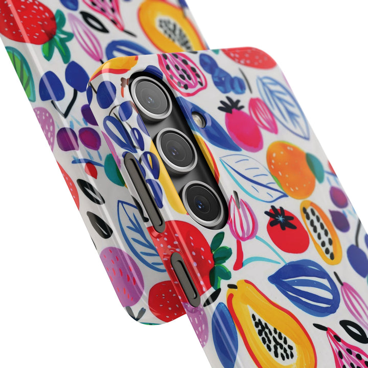 Snap Cute Custom Phone Case, Summer Fruit case for iPhone 18 17 16 15 14 13 12 Pro Max, Samsung S26 S25 S24 S23 Ultra Protective Phone Case - Studio40ParkLane