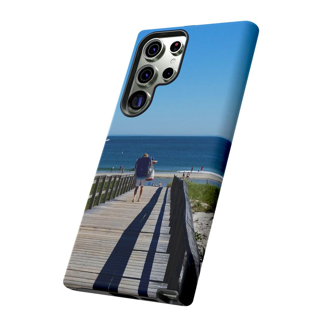 Cute Samsung Case | Cool Iphone Case | Summer Beach Walk, Samsung S24, S23, S22, S21, IPhone 15 Case | Iphone 14 Case, Iphone 13 Case - Studio40ParkLane