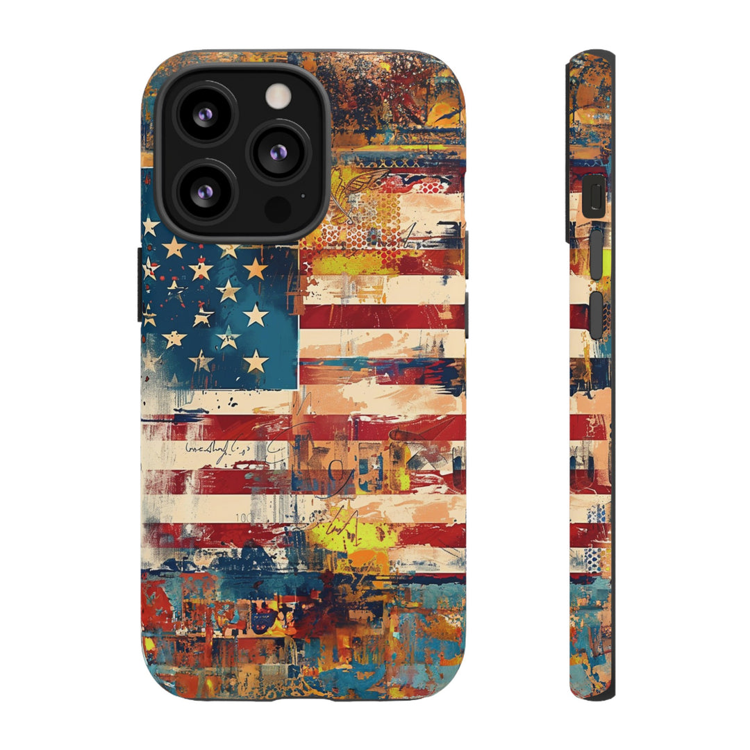 Impact Resistant, American Flag, Cute Phone Cases for Samsung S24, S23, S22, S21, IPhone 15 pro Iphone 14 pro Iphone 13 IPhone 12 Iphone 11 - Studio40ParkLane