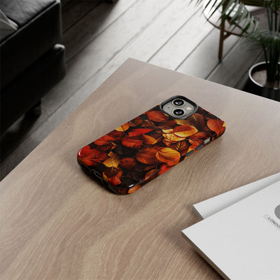 Autumn Fall Leaves Gift for Her Cute Phone Case for, Samsung Galaxy S24, S23, S22, S21, IPhone 16 Case | Iphone 15, Iphone 14, IPhone 13 Case