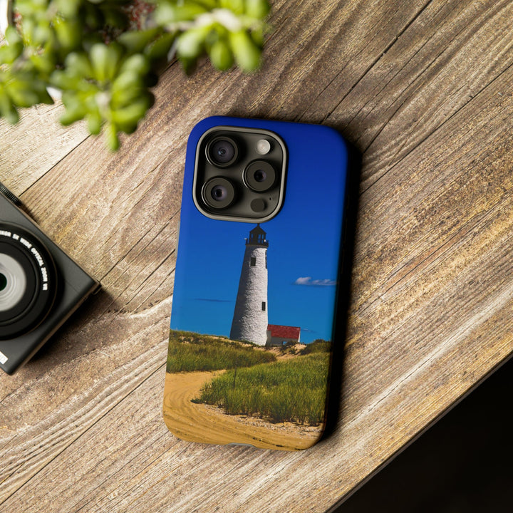 Cute IPhone Case | iPhone 15 Case | iPhone 15 Pro Max Case, Iphone 14 Case, Iphone 14 Pro Max Case IPhone Case for Art Lovers - Beach Lighthouse - Studio40ParkLane