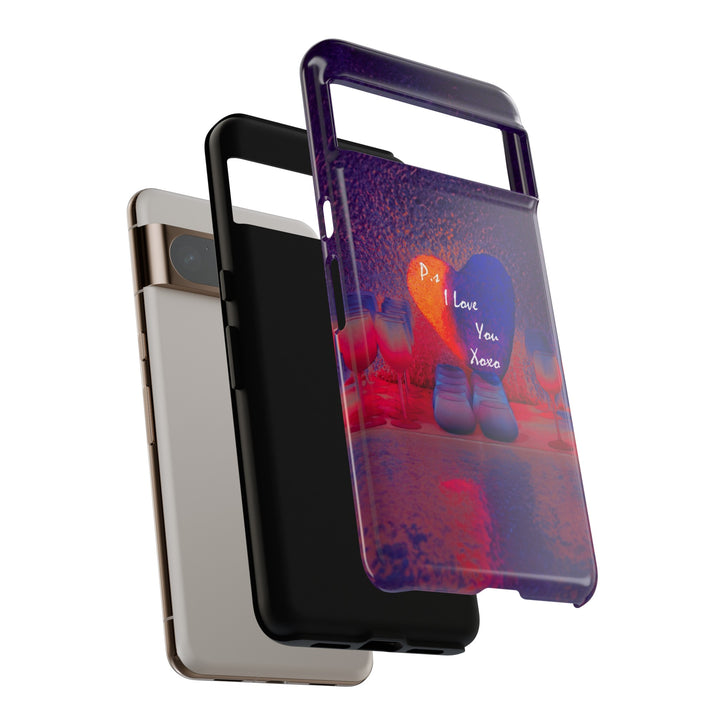 Cute Samsung Case | Cool Iphone Case | PS I love You - Heart, Samsung S24, S23, S22, S21, IPhone 15 Case | Iphone 14 Case, Iphone 13 Case - Studio40ParkLane