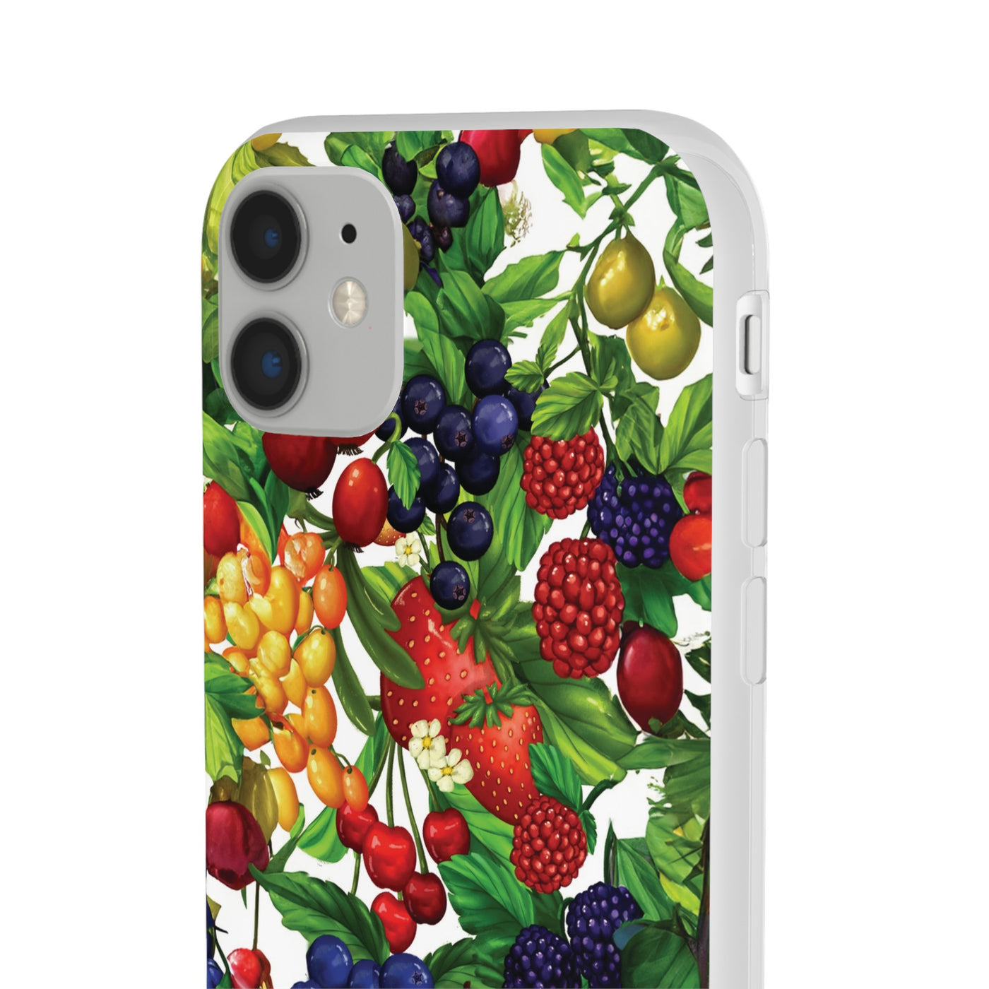 Cute Flexi Phone Cases, For Samsung Galaxy and Iphone, Summer Mixed Fruit, Galaxy S23 Phone Case, Samsung S22 Case, Samsung S21, Iphone 15, Iphone 14, Iphone 13