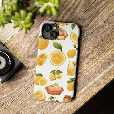 Cute IPhone Case | Summer Fruit Lemon, iPhone 15 Case | iPhone 15 Pro Case, Iphone 14 Case, Iphone 14 Pro Max Case, Protective Iphone Case