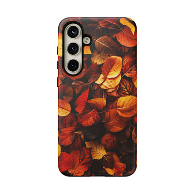 Autumn Fall Leaves Gift for Her Cute Phone Case for, Samsung Galaxy S24, S23, S22, S21, IPhone 16 Case | Iphone 15, Iphone 14, IPhone 13 Case