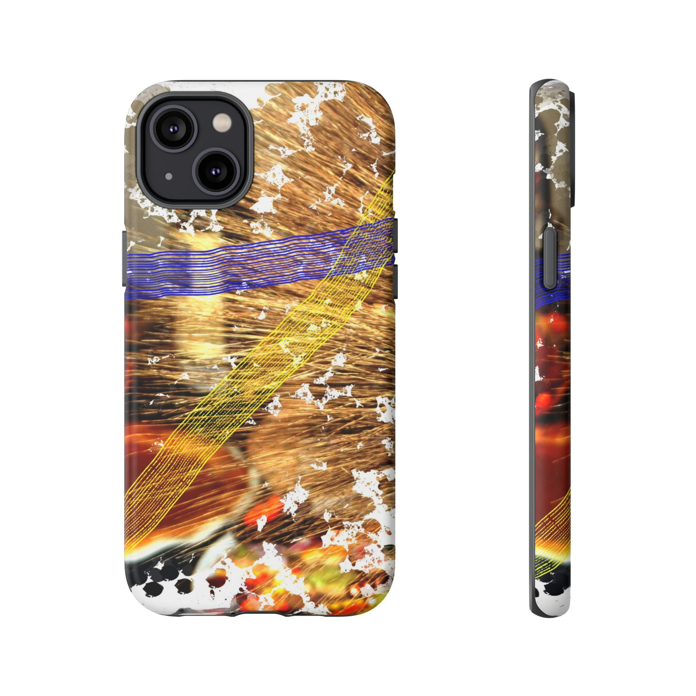 Impact Resistant, Pecan Pie Abstract, Cute Phone Cases for Samsung S24, S23, S22, S21, IPhone 15 pro Iphone 14 pro Iphone 13 IPhone 12 Iphone 11