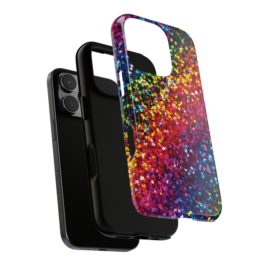 Premium Tough Muted Non - Glitter Color Composition Cute Phone Case, for IPhone 16 pro Max | Iphone 15, Iphone 14, 13, Samsung Galaxy S25, S24 - Studio40ParkLane