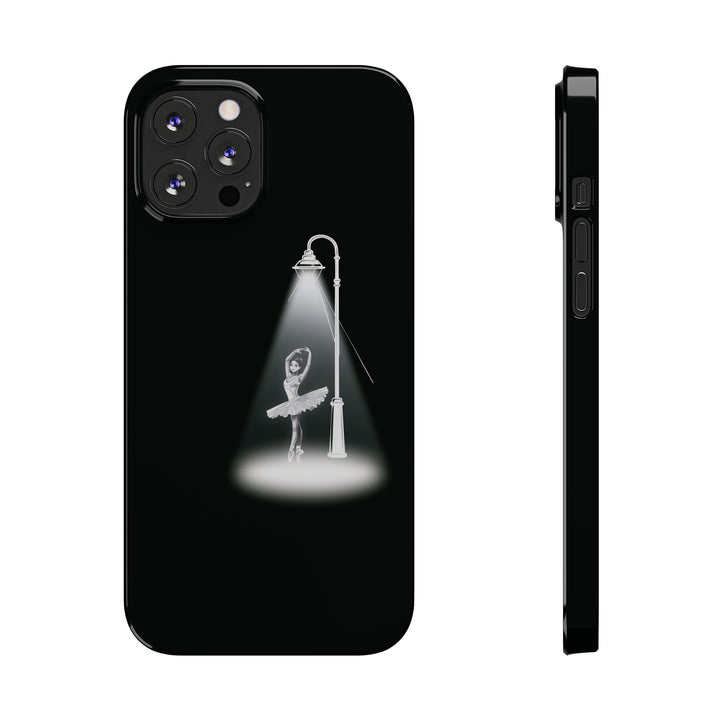 Slim Ballet Dancer Spotlight Gift for Her Cute Phone Cases for Iphone 16 Pro Max | iPhone 15 Case | iPhone 15 Pro Max Case, Iphone 14, 13, 12, 11, 10, 8, 7 - Studio40ParkLane