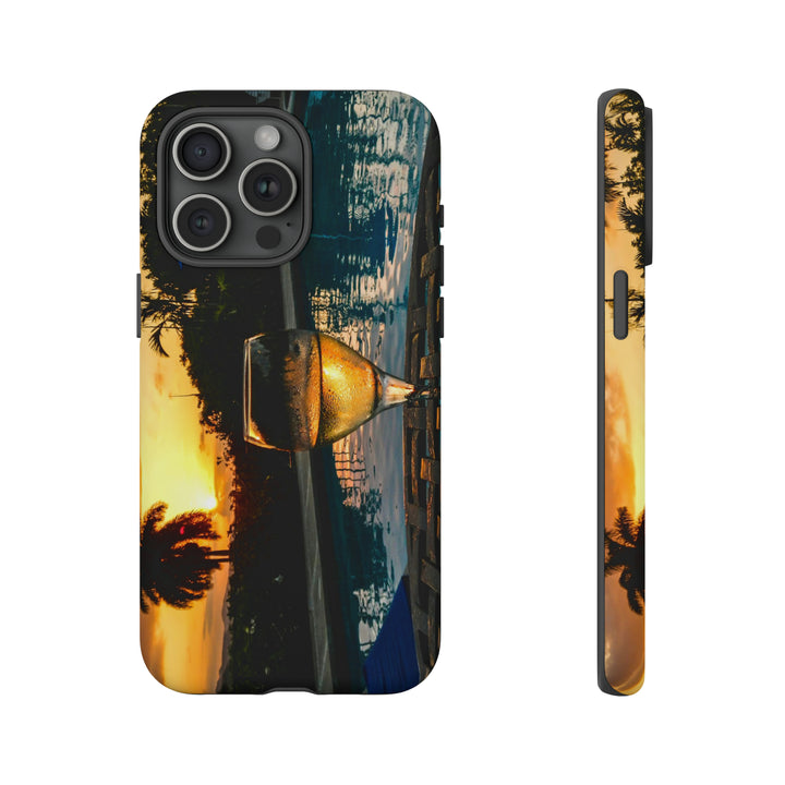 Cute IPhone Case | iPhone 15 Case | iPhone 15 Pro Max Case, Iphone 14 Case, Iphone 14 Pro Max Case IPhone Case for Art Lovers - Jamaica Sunset - Studio40ParkLane