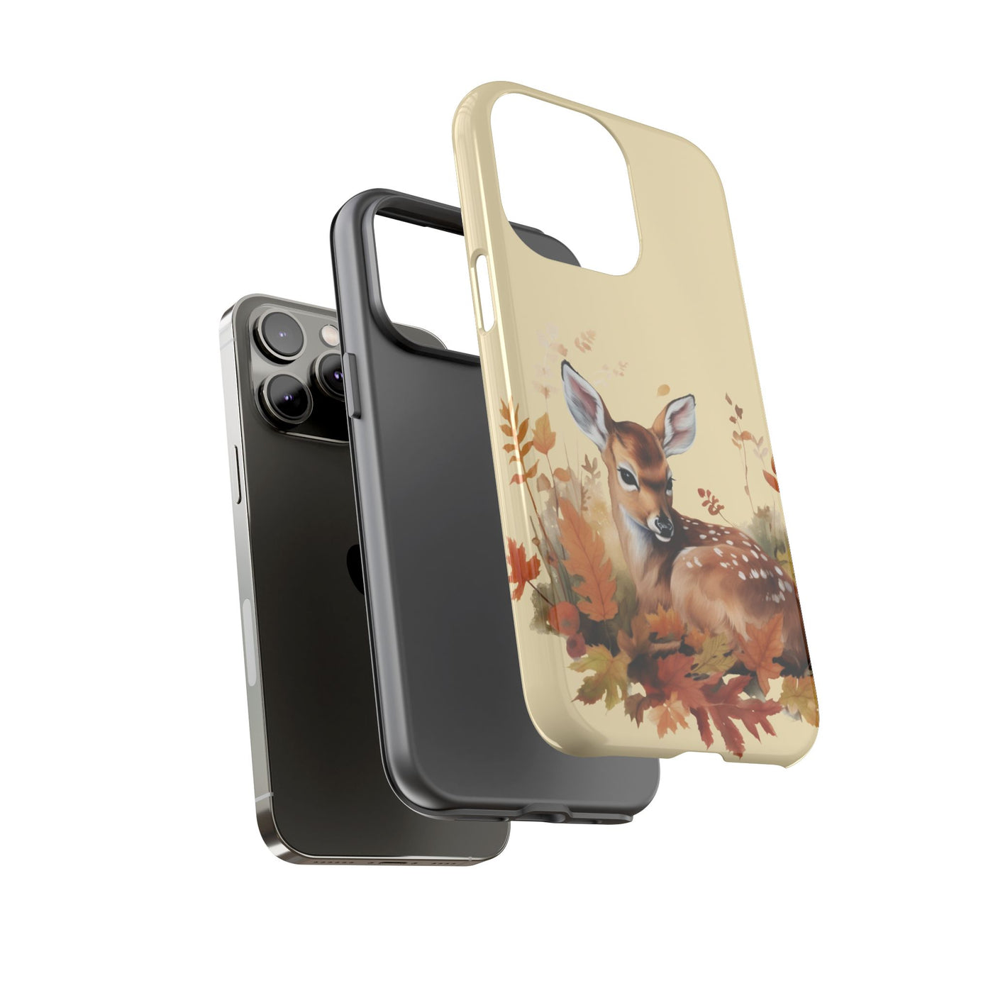 Autumn Fall Deer Gift for Her Cute Phone Case for, Samsung Galaxy S24, S23, S22, S21, IPhone 16 Case | Iphone 15, Iphone 14, IPhone 13 Case