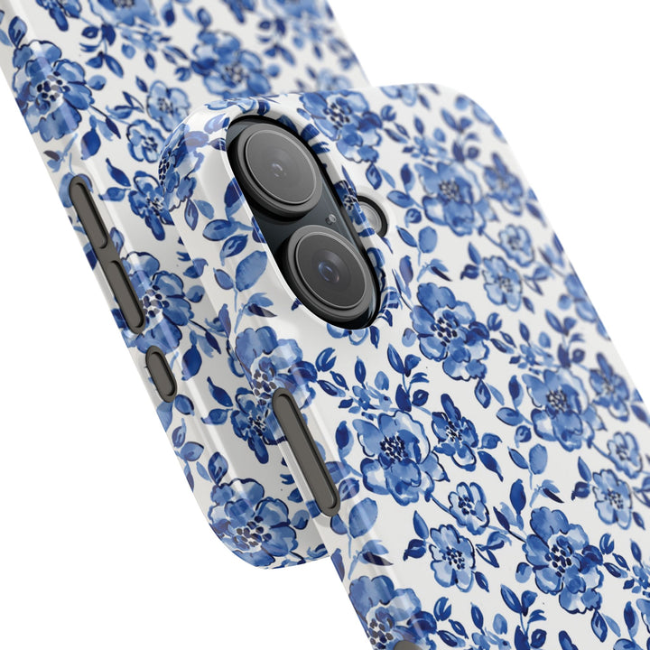 Slim Blue Chinoiserie Gift for Her Cute Phone Cases for Iphone 16 Pro Max | iPhone 15 Case | iPhone 15 Pro Max Case, Iphone 14, Iphone 14 Pro Max, Iphone 13 12 11 8 7 - Studio40ParkLane