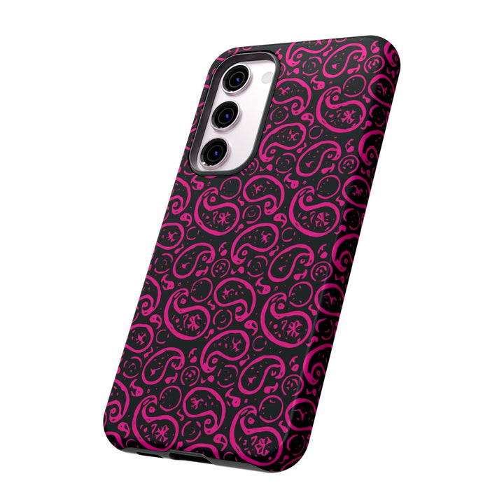 Samsung Galaxy Phone Case | Galaxy S23, S22, S21, S20 | Luxury Case Double Layered | Impact Resistant | Fashionable - Paisley 3 - Studio40ParkLane