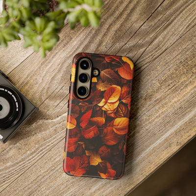 Autumn Fall Leaves Gift for Her Cute Phone Case for, Samsung Galaxy S24, S23, S22, S21, IPhone 16 Case | Iphone 15, Iphone 14, IPhone 13 Case