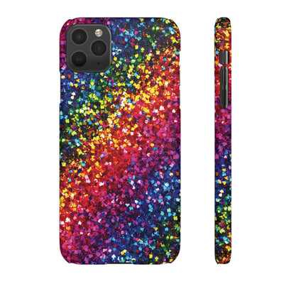 Snap Non-Glitter Muted Color Play on "Faux" Glitter Effect Cute Phone Cases for Samsung and Iphone, 16, 15, 14, S24, S23, S22, S21, S20, Plus and Ultra