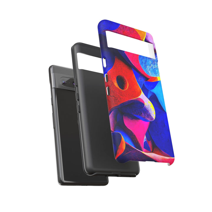 Impact Resistant, Abstract Shapes, Cute Phone Cases for Samsung S24, S23, S22, S21, IPhone 15 pro Iphone 14 pro Iphone 13 IPhone 12 Iphone 11 - Studio40ParkLane