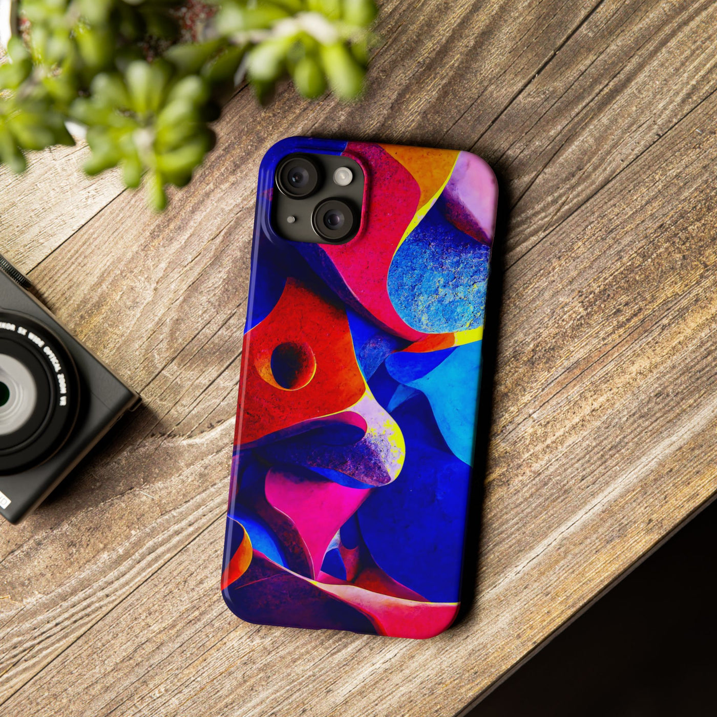 Abstract Shapes Slim Cute Phone Cases for Iphone  | iPhone 15 Case | iPhone 15 Pro Max Case, Iphone 14, Iphone 14 Pro Max, Iphone 13