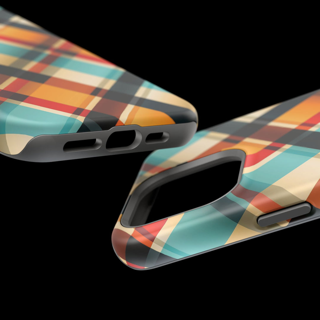 Checkered Plaid Magsafe Gift for Her Cute Phone Case for Iphone, | iPhone 16 | iPhone 15 Pro Max, Iphone 14 Pro Max, 13 12 11 10 9 8 7 - Studio40ParkLane